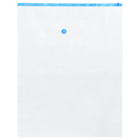Produktbild för Förvaringspåsar 5 pcs Transparent och Blå 100 x 80 cm