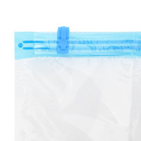 Produktbild för Förvaringspåsar 5 pcs Transparent och Blå 130 x 100 cm