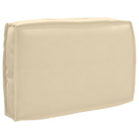 Produktbild för Kudde Beige 60 x 40 x 12 cm Oxford Tyg