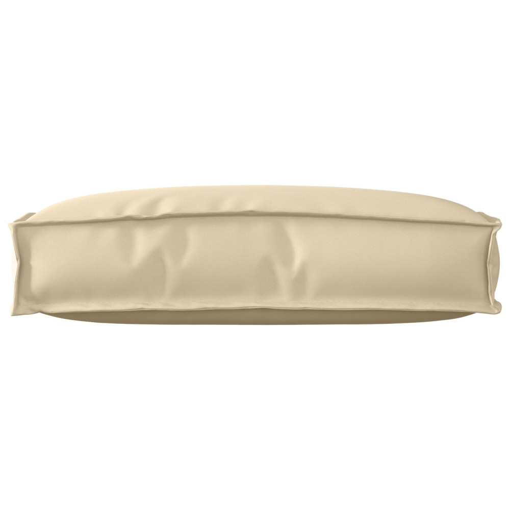 Produktbild för Kudde Beige 60 x 40 x 12 cm Oxford Tyg