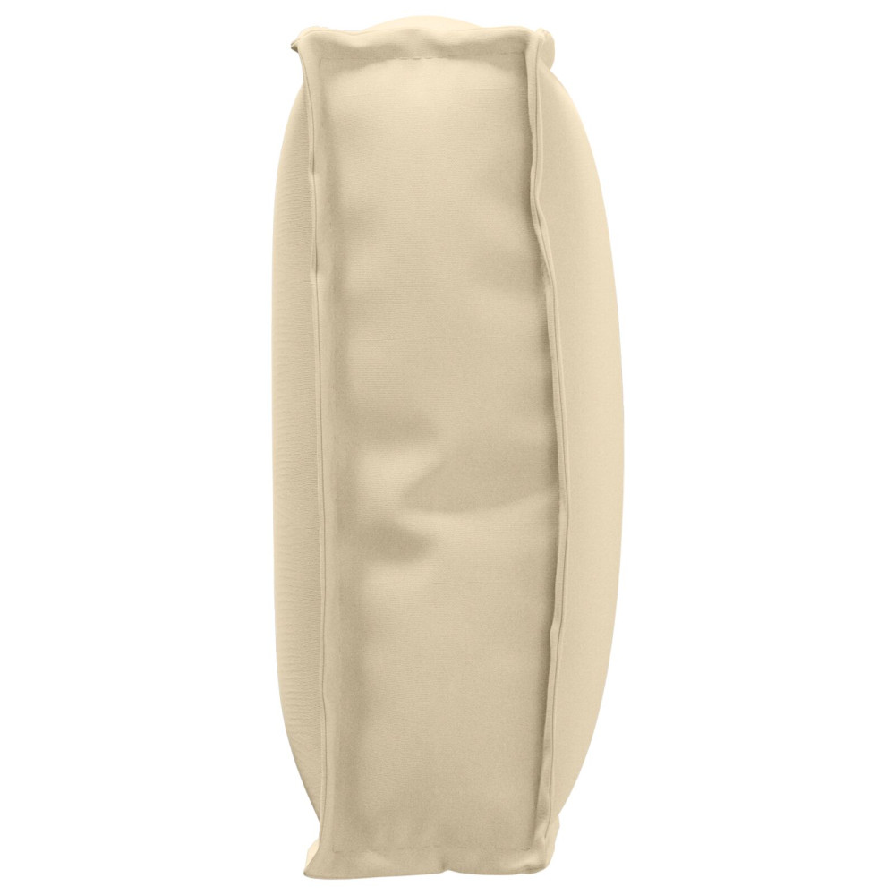 Produktbild för Kudde Beige 60 x 40 x 12 cm Oxford Tyg