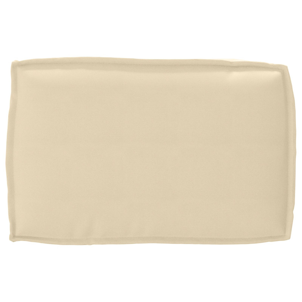 Produktbild för Kudde Beige 60 x 40 x 12 cm Oxford Tyg