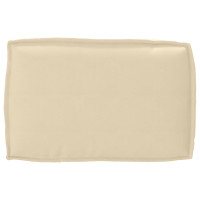 Produktbild för Kudde Beige 60 x 40 x 12 cm Oxford Tyg
