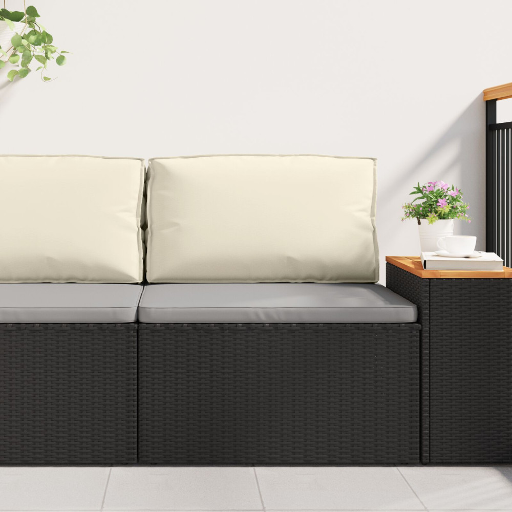 Produktbild för Kudde Kräm 80 x 40 x 12 cm Oxford Tyg