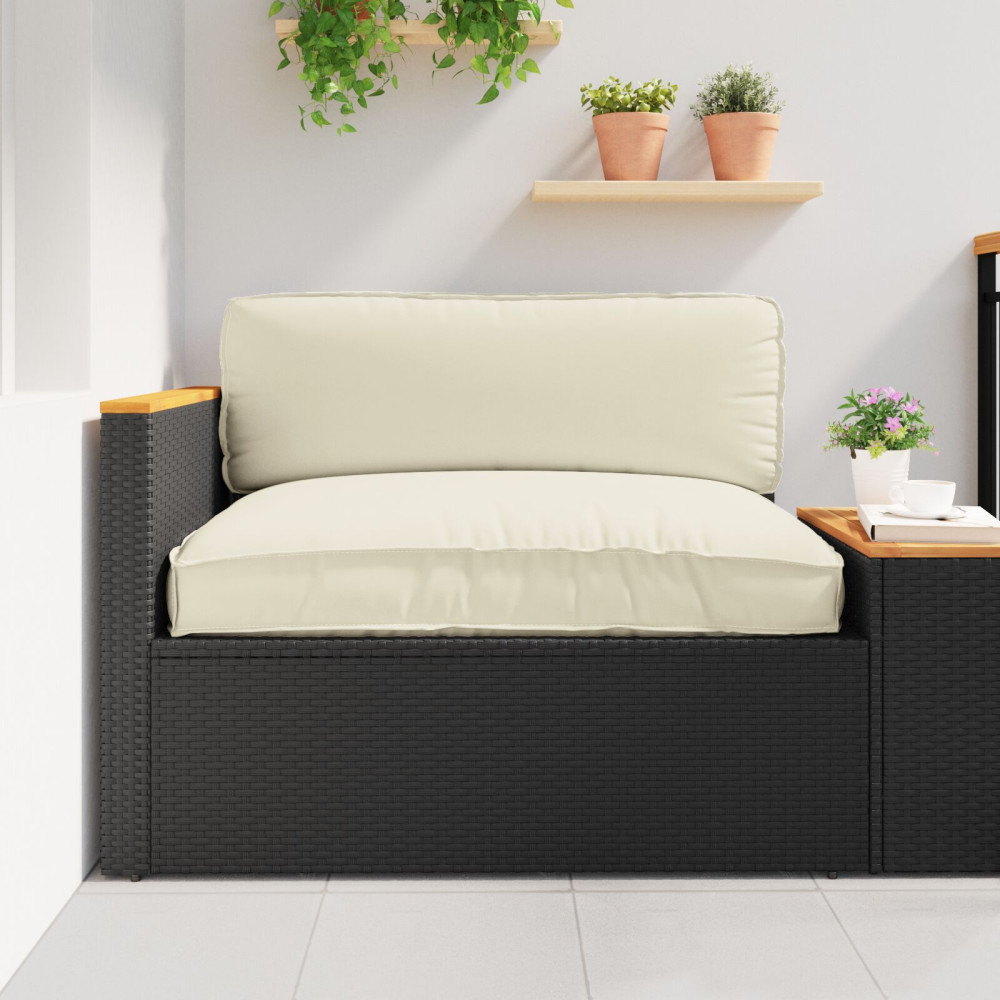 Produktbild för Kudde Kräm 120 x 80 x 12 cm Oxford Tyg