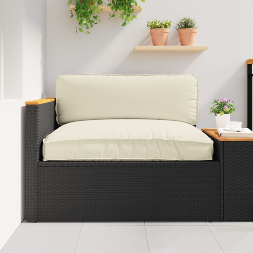vidaXL Kudde Kräm 120 x 80 x 12 cm Oxford Tyg
