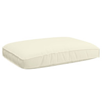 Produktbild för Kudde Kräm 120 x 80 x 12 cm Oxford Tyg