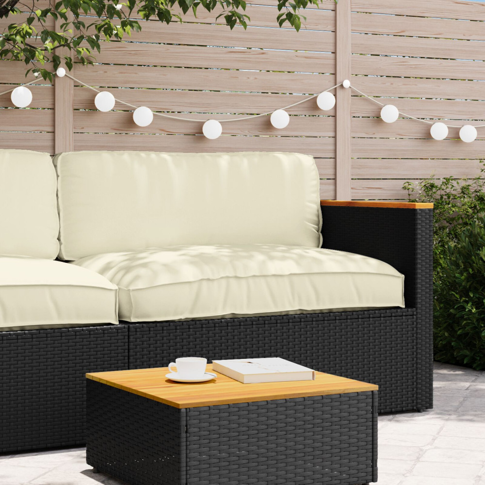 Produktbild för Kudde Kräm 120 x 80 x 12 cm Oxford Tyg