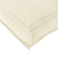 Produktbild för Kudde Kräm 120 x 80 x 12 cm Oxford Tyg