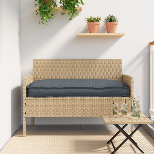 vidaXL Kudde Antracit 110 x 40 x 8 cm Oxford Tyg