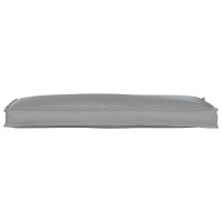 Produktbild för Kudde Grå 110 x 40 x 8 cm Oxford Tyg