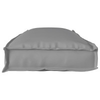 Produktbild för Kudde Grå 110 x 40 x 8 cm Oxford Tyg