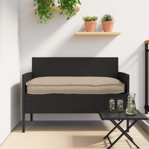 vidaXL Kudde Taupe 110 x 40 x 8 cm Oxford Tyg