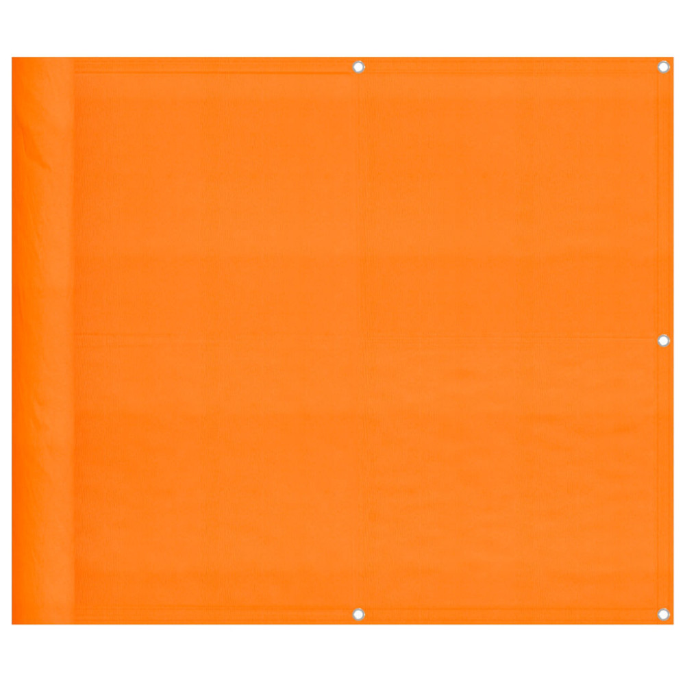 Produktbild för Skärmfönster för balkong orange 90x700 cm 100% polyester oxford
