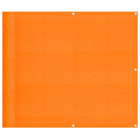 Produktbild för Balkongskärm orange 90x800 cm 100% polyester Oxford