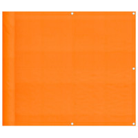 Produktbild för Balkongskärm orange 90x1000 cm 100% polyester oxford