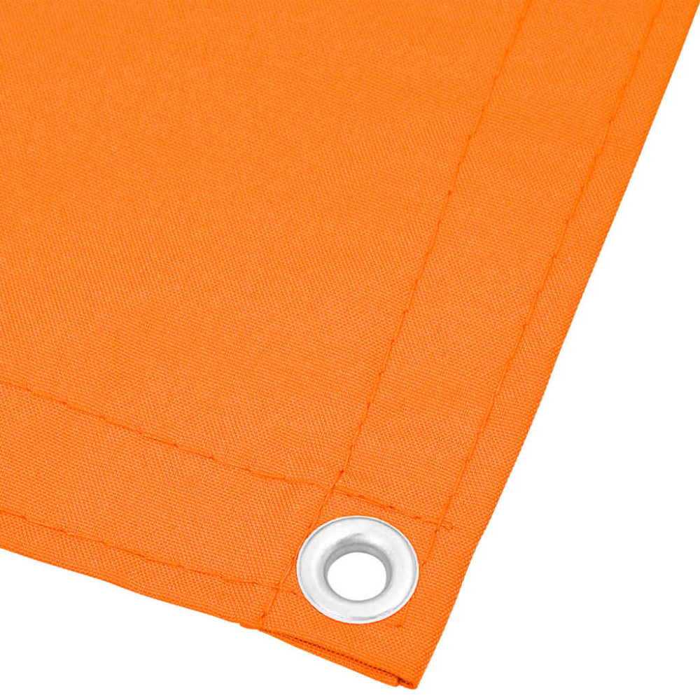 Produktbild för Balkongskärm orange 90x1000 cm 100% polyester oxford