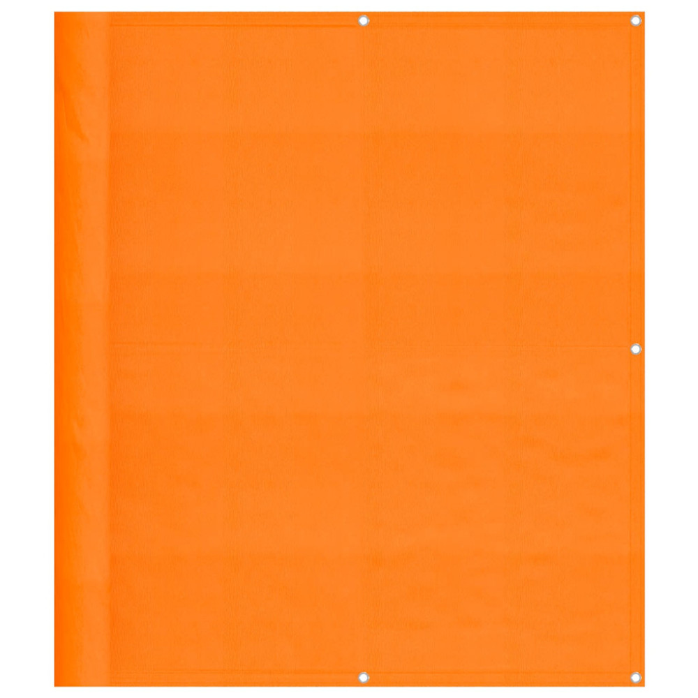 Produktbild för Balkongskärm orange 120x800 cm 100% polyester oxford