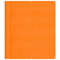 Produktbild för Balkongskärm orange 120x800 cm 100% polyester oxford