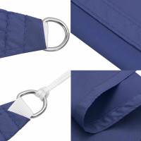 Produktbild för Solskydd segel blå 2x2x2 m 100% polyester Oxford