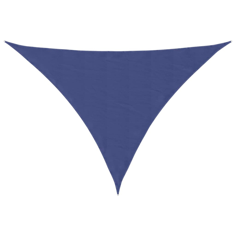Produktbild för Solskydd segel blå 7x5x5 m 100% polyester Oxford