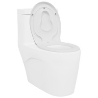 Produktbild för Toalettstol Vit 47 x 37 x 4 cm Duroplast