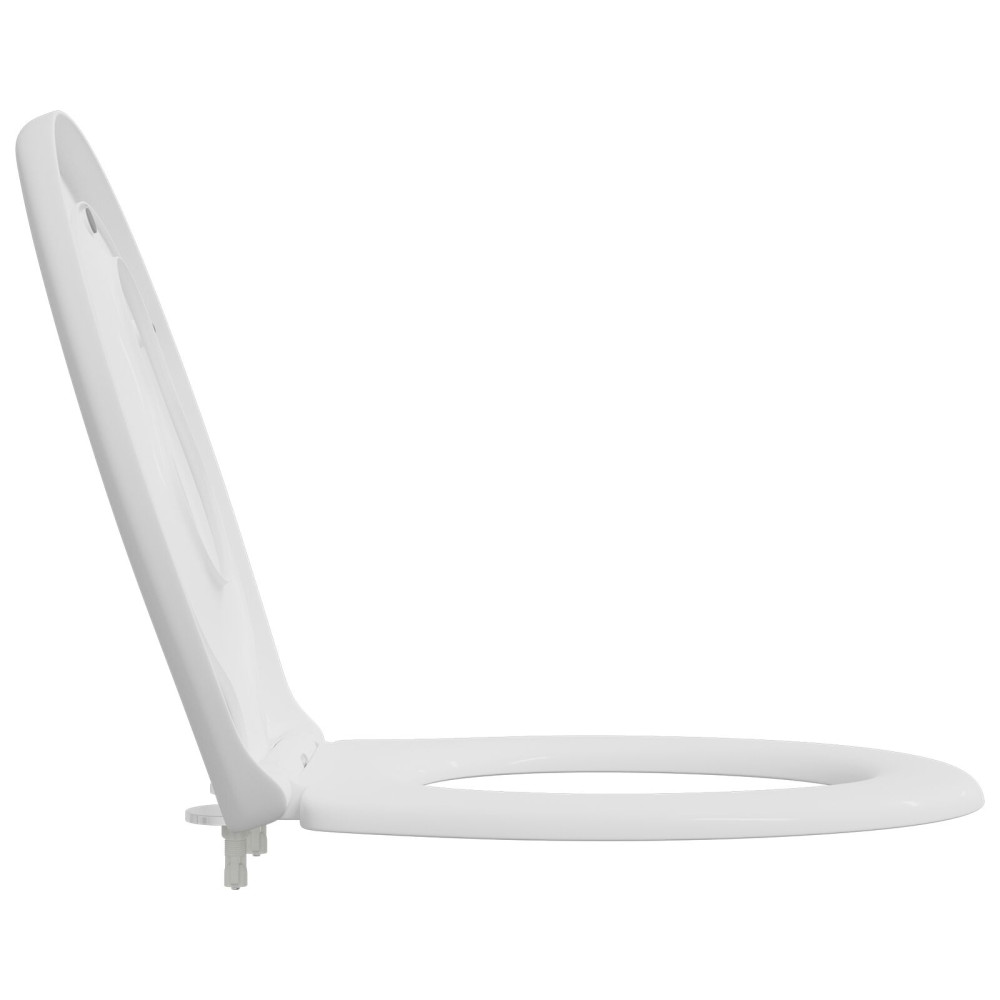 Produktbild för Toalettstol Vit 47 x 37 x 4 cm Duroplast