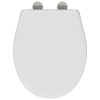 Produktbild för Toalettstol Vit 47 x 37 x 4 cm Duroplast