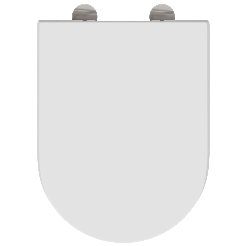 Produktbild för Toalettstol Vit 49 x 36 x 4 cm Duroplast