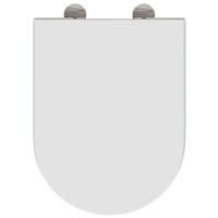 Produktbild för Toalettstol Vit 49 x 36 x 4 cm Duroplast
