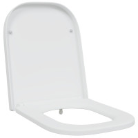 Produktbild för Toalettstol Vit 47,5 x 35 x 3,6 cm Duroplast