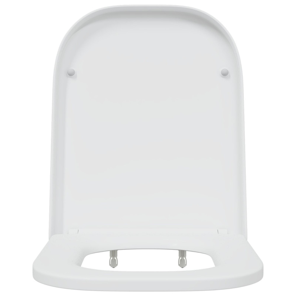 Produktbild för Toalettstol Vit 47,5 x 35 x 3,6 cm Duroplast