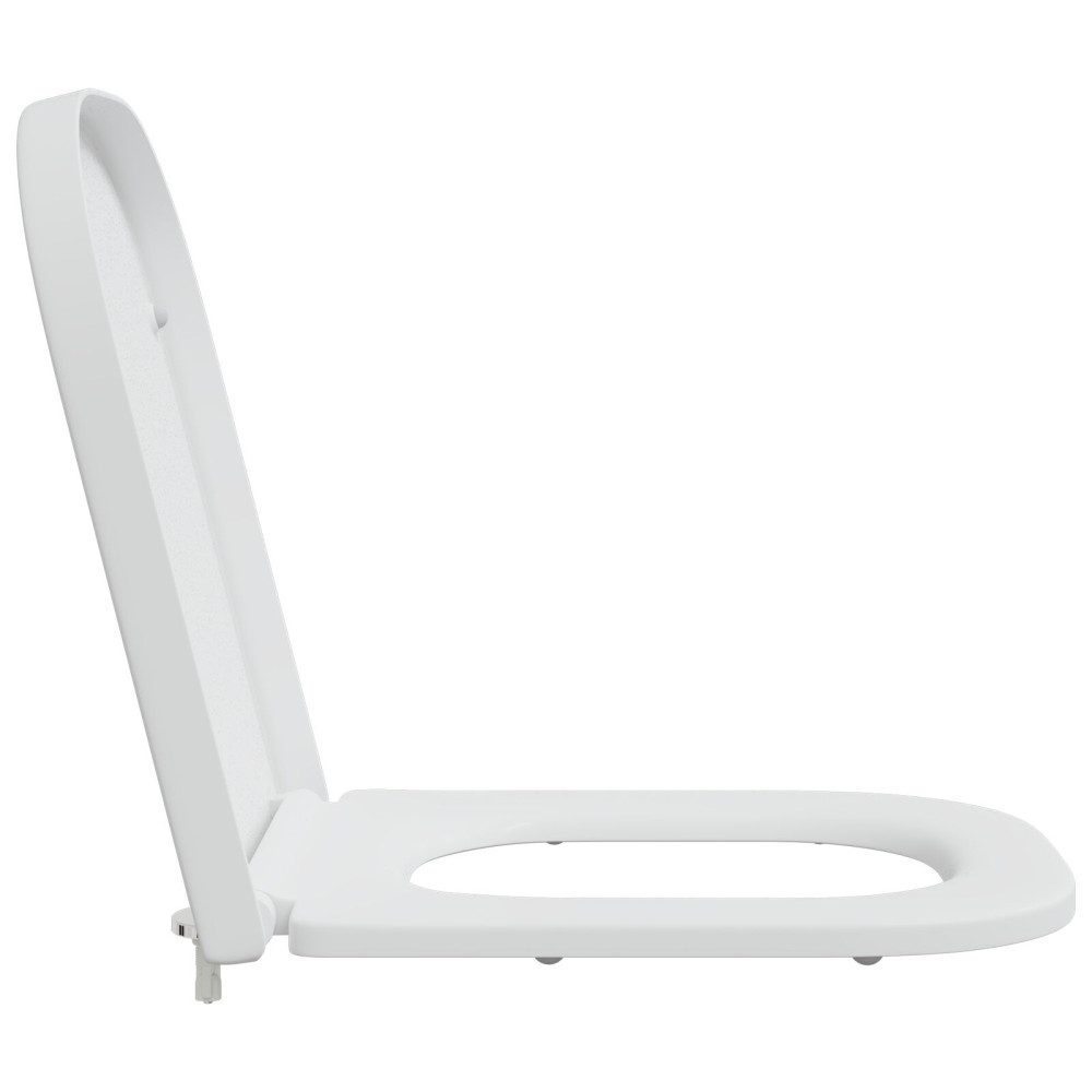 Produktbild för Toalettstol Vit 47,5 x 35 x 3,6 cm Duroplast
