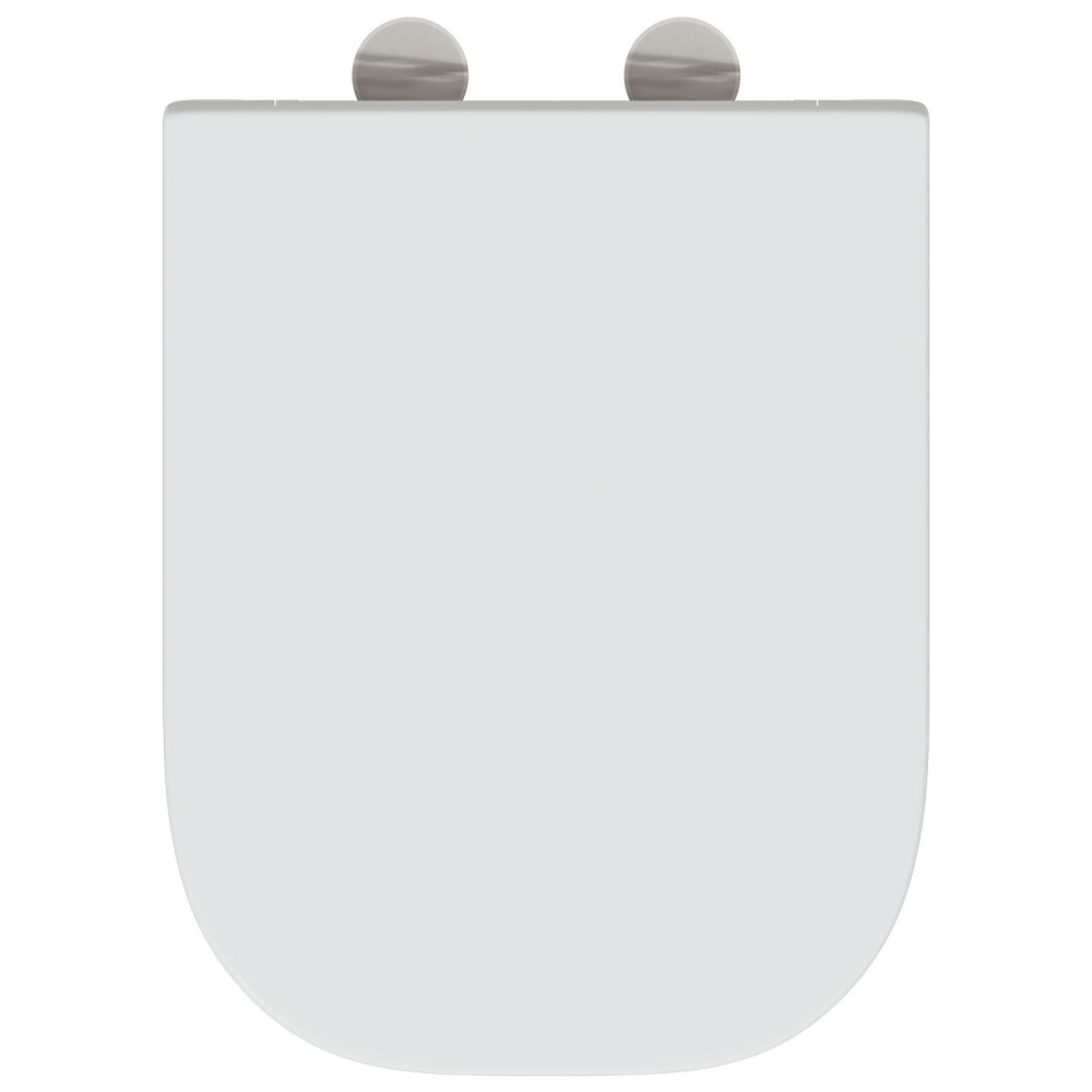 Produktbild för Toalettstol Vit 47,5 x 35 x 3,6 cm Duroplast