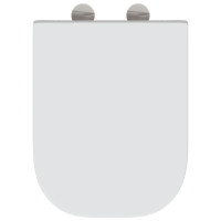 Produktbild för Toalettstol Vit 47,5 x 35 x 3,6 cm Duroplast