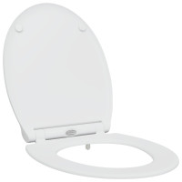 Produktbild för Toalettstol Vit 45,5 x 37,5 x 3,8 cm Duroplast