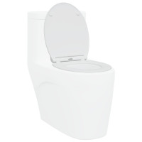 Produktbild för Toalettstol Vit 45,5 x 37,5 x 3,8 cm Duroplast