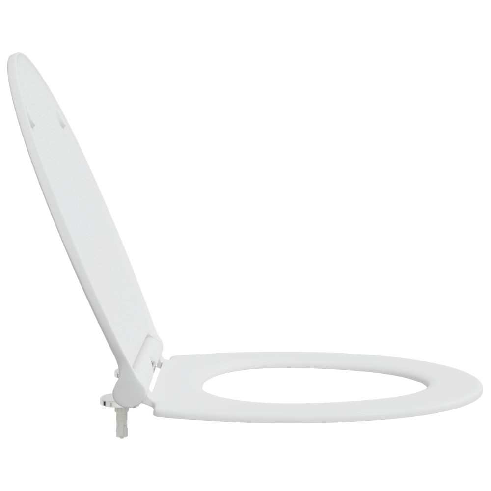 Produktbild för Toalettstol Vit 45,5 x 37,5 x 3,8 cm Duroplast