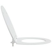 Produktbild för Toalettstol Vit 45,5 x 37,5 x 3,8 cm Duroplast