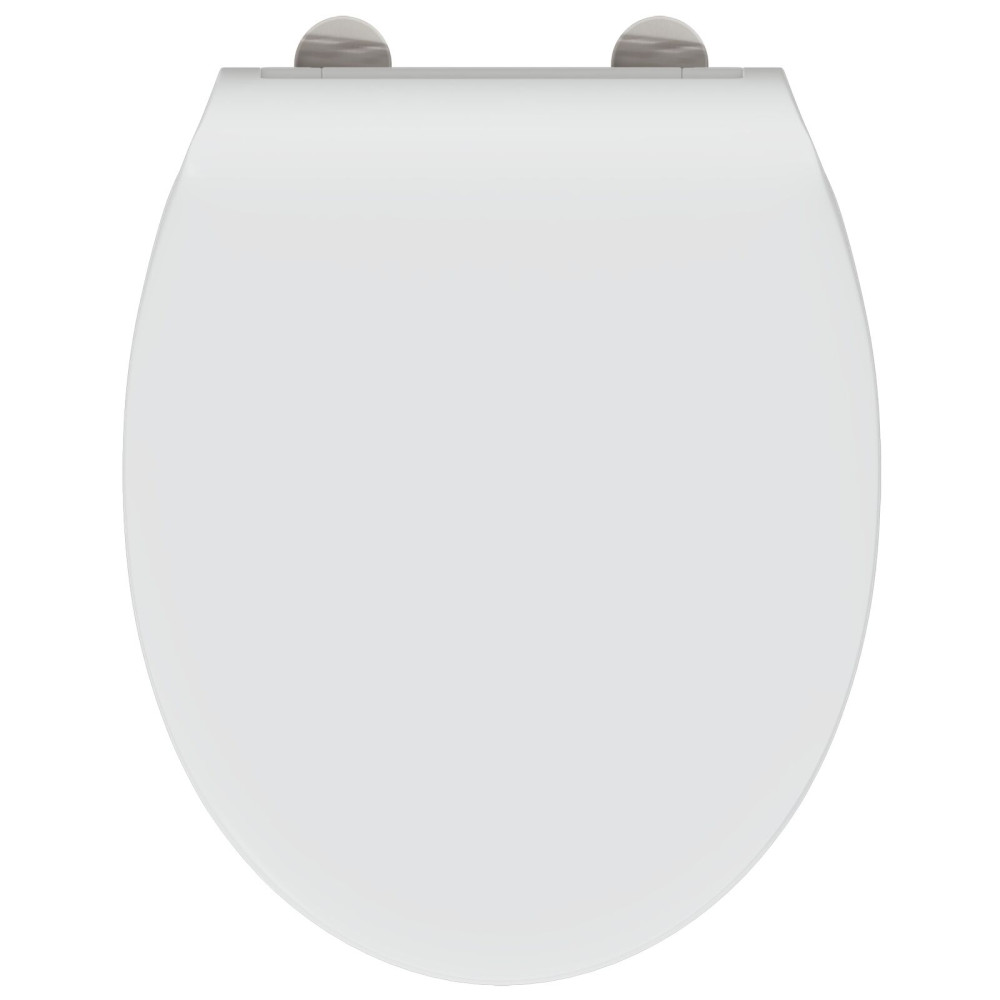 Produktbild för Toalettstol Vit 45,5 x 37,5 x 3,8 cm Duroplast