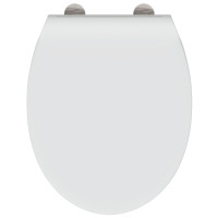 Produktbild för Toalettstol Vit 45,5 x 37,5 x 3,8 cm Duroplast