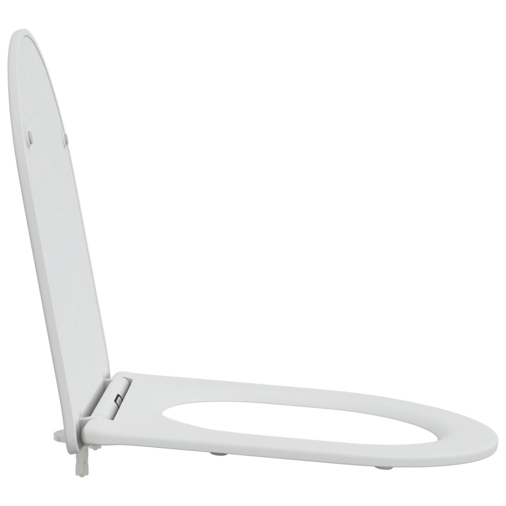 Produktbild för Toalettstol Vit 47 x 36 x 3,4 cm Duroplast