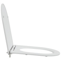 Produktbild för Toalettstol Vit 47 x 36 x 3,4 cm Duroplast