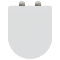 Produktbild för Toalettstol Vit 47 x 36 x 3,4 cm Duroplast