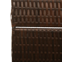 Produktbild för Rumsavskiljare Brun 146 x 180 cm konstrotting