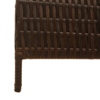 Produktbild för Rumsavskiljare Brun 195 x 180 cm konstrotting