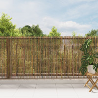 Produktbild för Bambustängsel Naturfärg 400 x 125 cm Bambu
