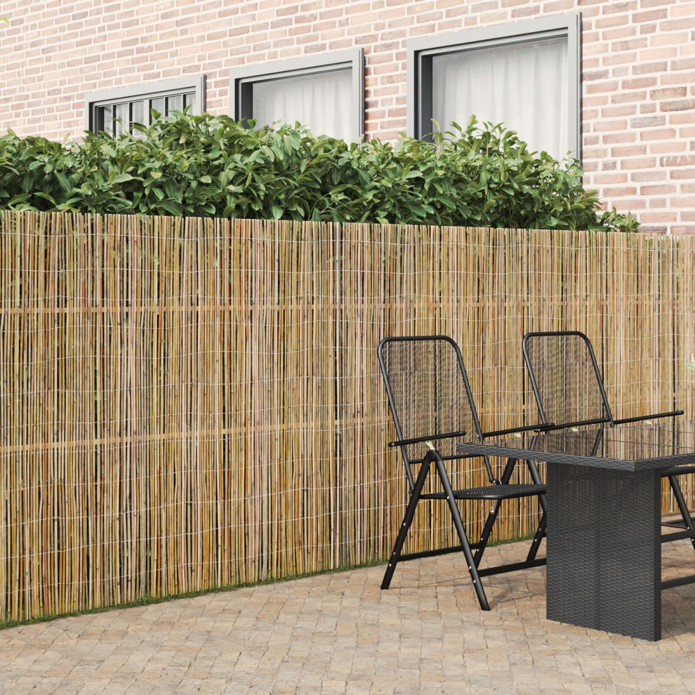 Produktbild för Bambustängsel Naturfärg 400 x 150 cm Bambu