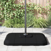 Produktbild för Fristående parasollfot Svart 98 x 98 x 98 cm