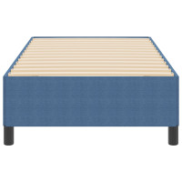 Produktbild för Bäddfjäder Blå 100 x 200 cm Kordread tyg